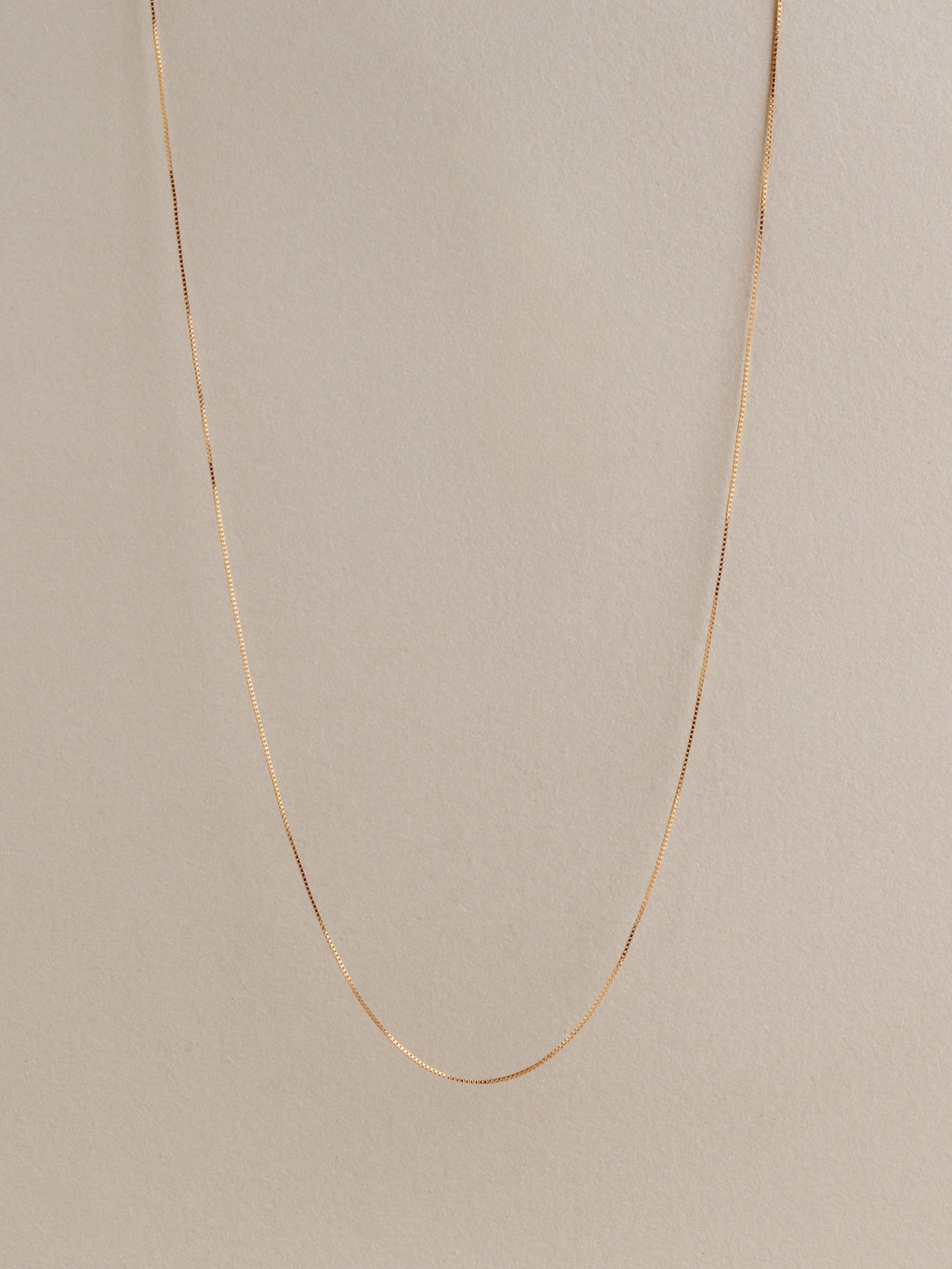 Dainty Box Chain, 20"