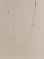 Dainty Box Chain, 20"