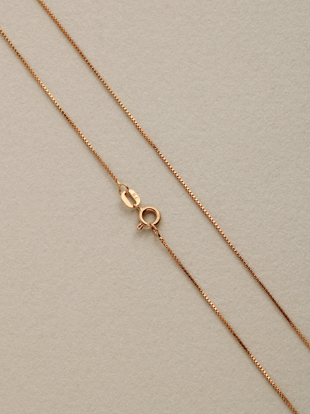 Dainty Box Chain, 20"