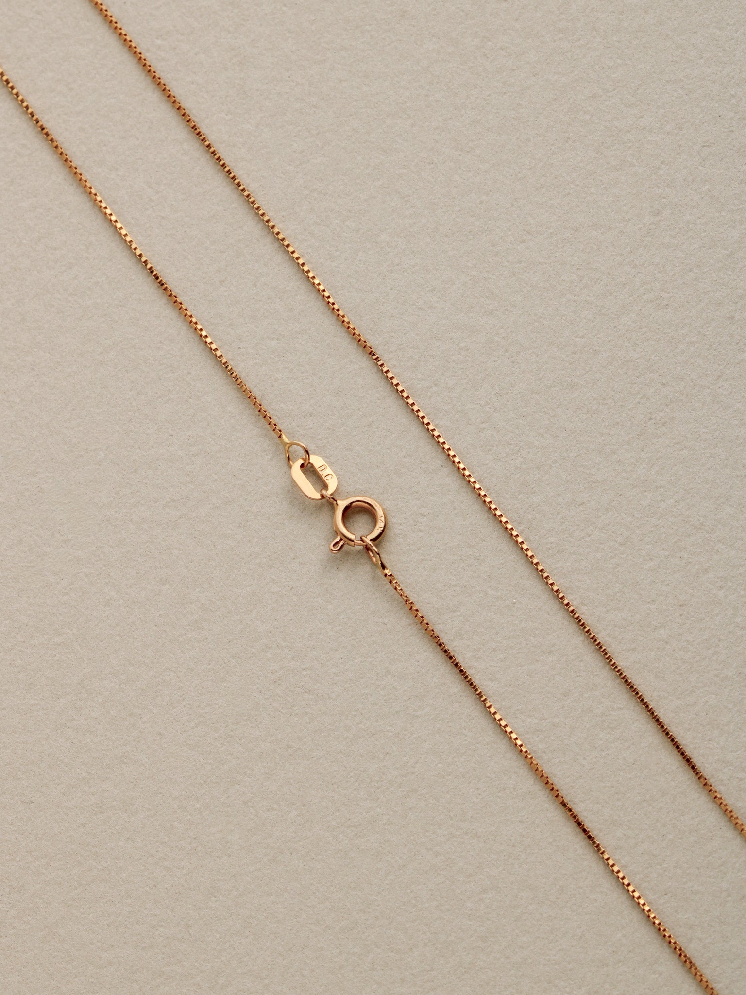 Dainty Box Chain, 20"