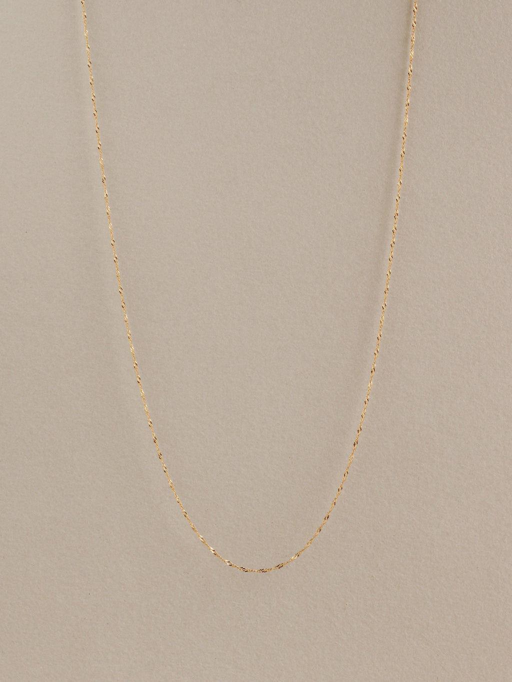 Dainty Rope Chain, 18"