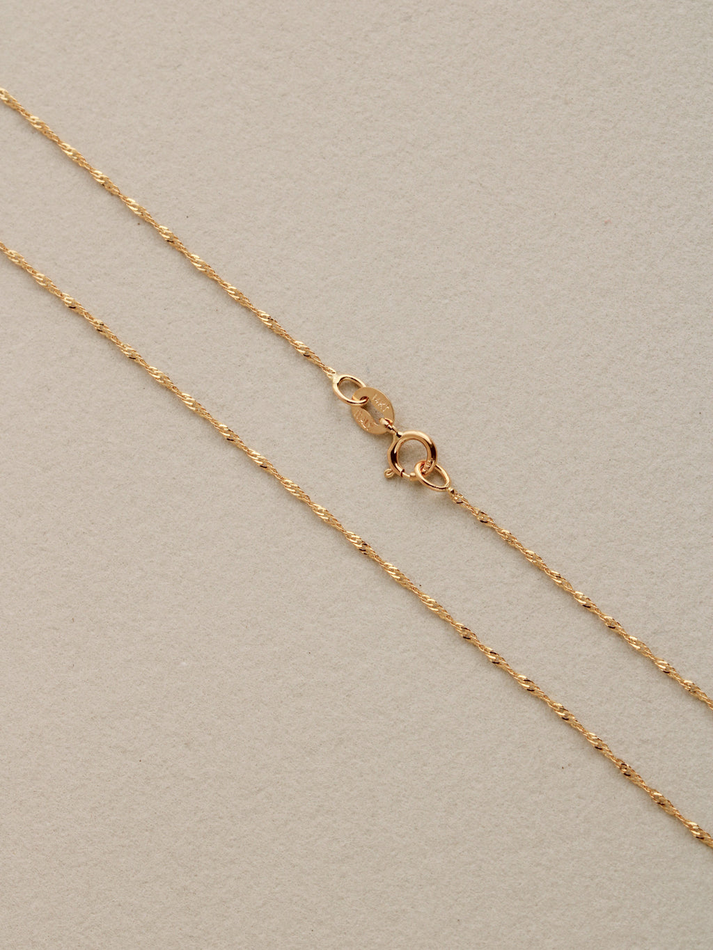 Dainty Rope Chain, 18"
