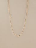 Dainty Rope Chain with Extender, 14-16.75"