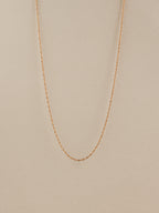 Dainty Rope Chain with Extender, 14-16.75"