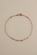 Lightweight Paperclip Chain Bracelet