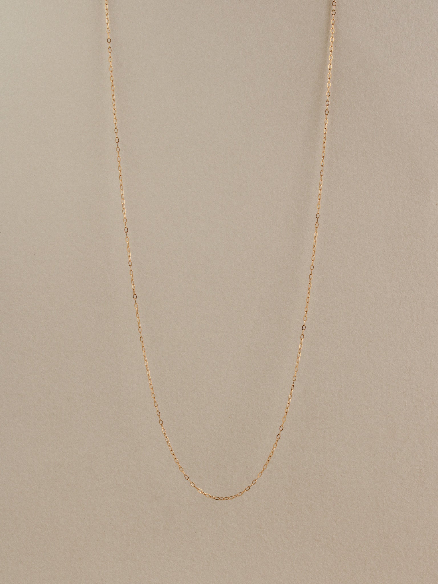 Oval Cable Chain, 19.5"