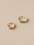 Bold Huggie Hoops