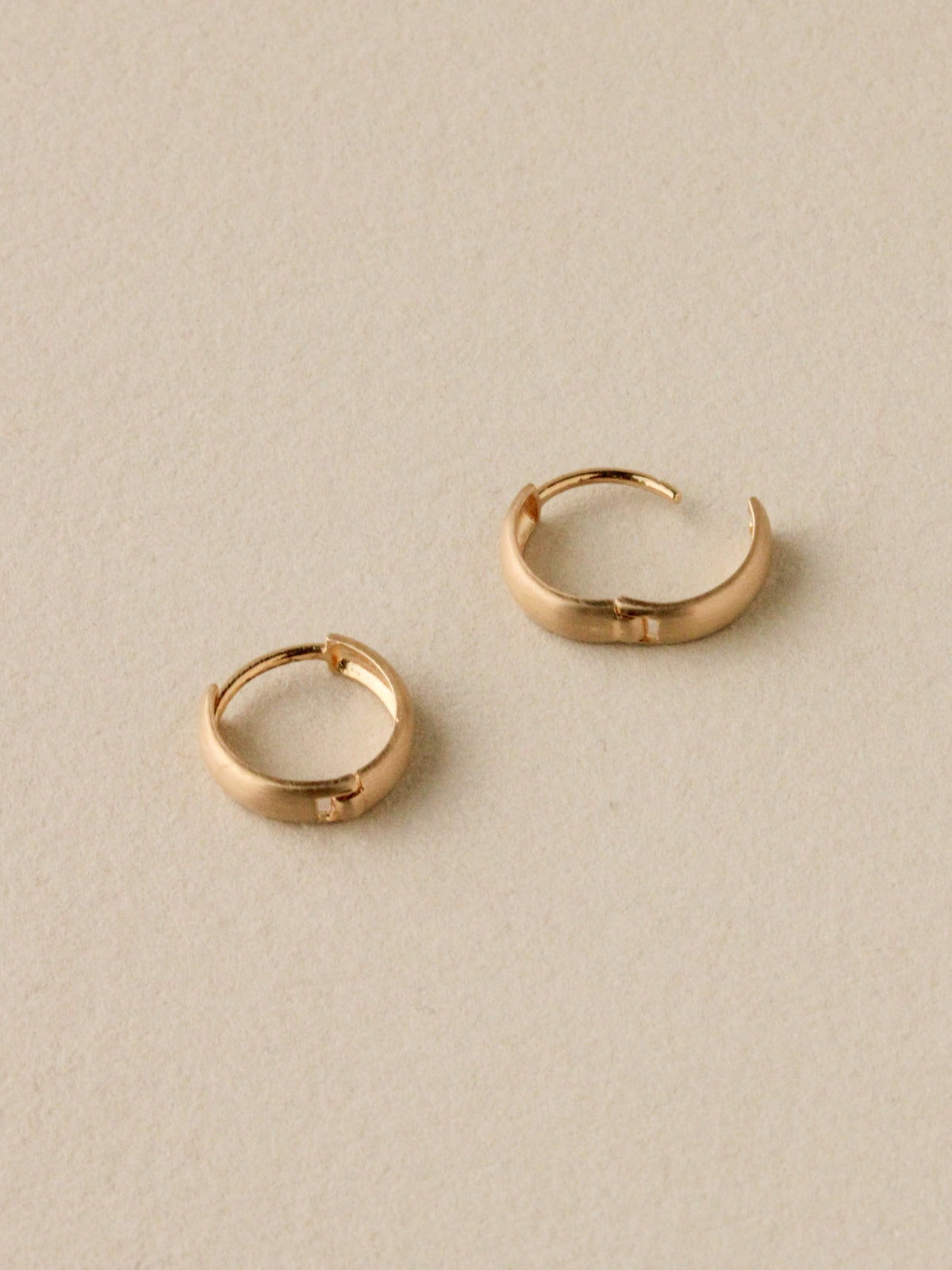 Bold Huggie Hoops