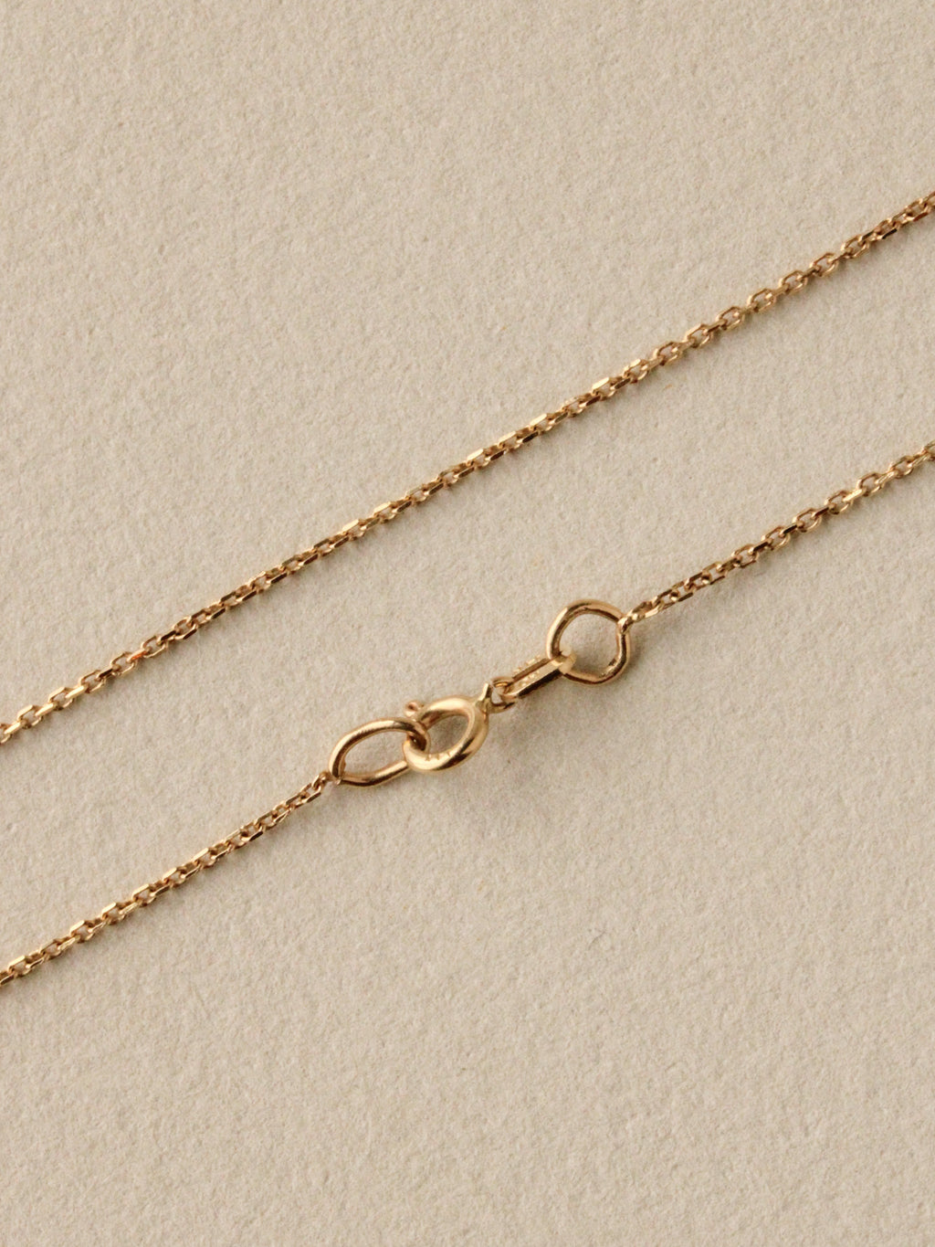 Diamond Cut Cable Chain, 1mm, 18"