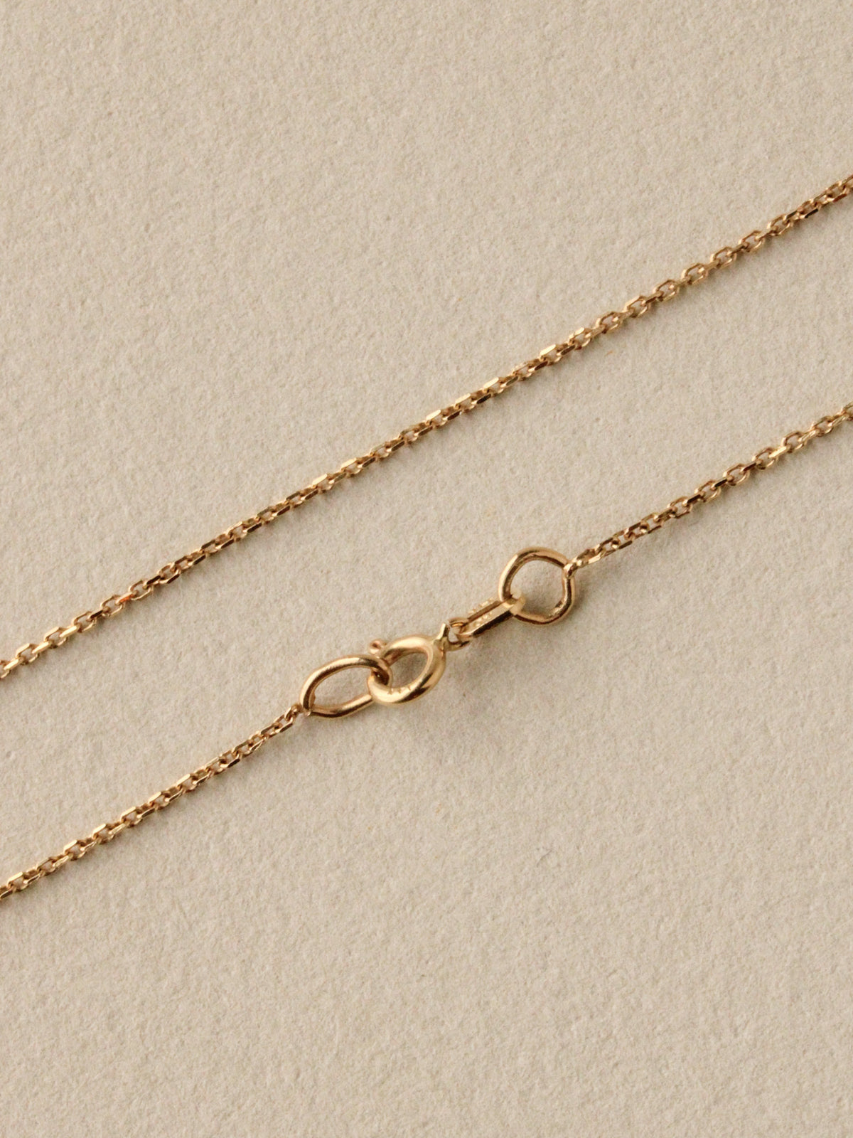 Diamond Cut Cable Chain, 1mm, 18"