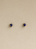 Lapis Lazuli Prong Studs