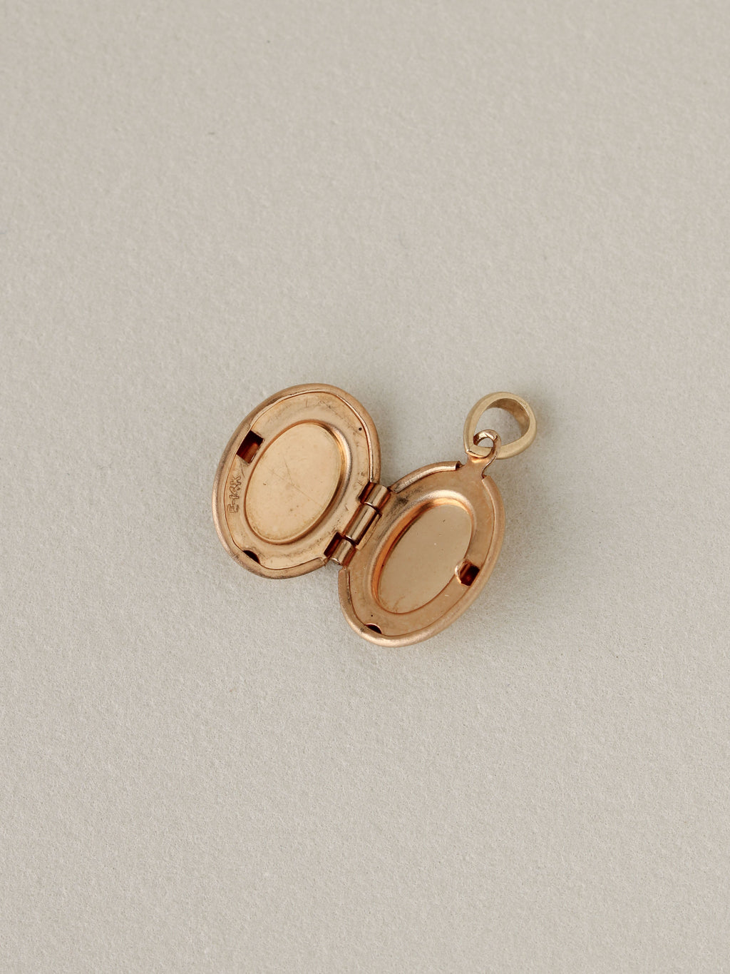 Engraved Oval Locket