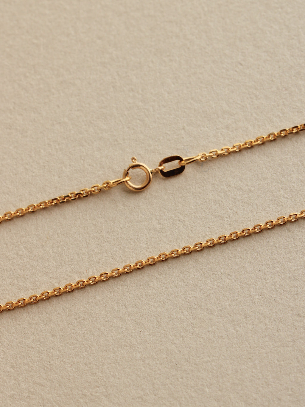 Diamond Cut Cable Chain, 1.3mm, 24"