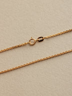 Diamond Cut Cable Chain, 1.3mm, 24"