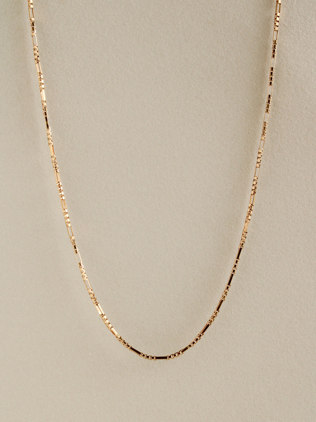 Italian Figaro Box Chain, 16"