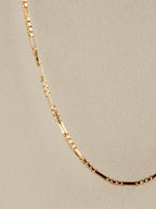 Italian Figaro Box Chain, 16"