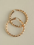 Large Twisted Hoops