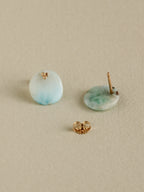 Larimar Trio Stud