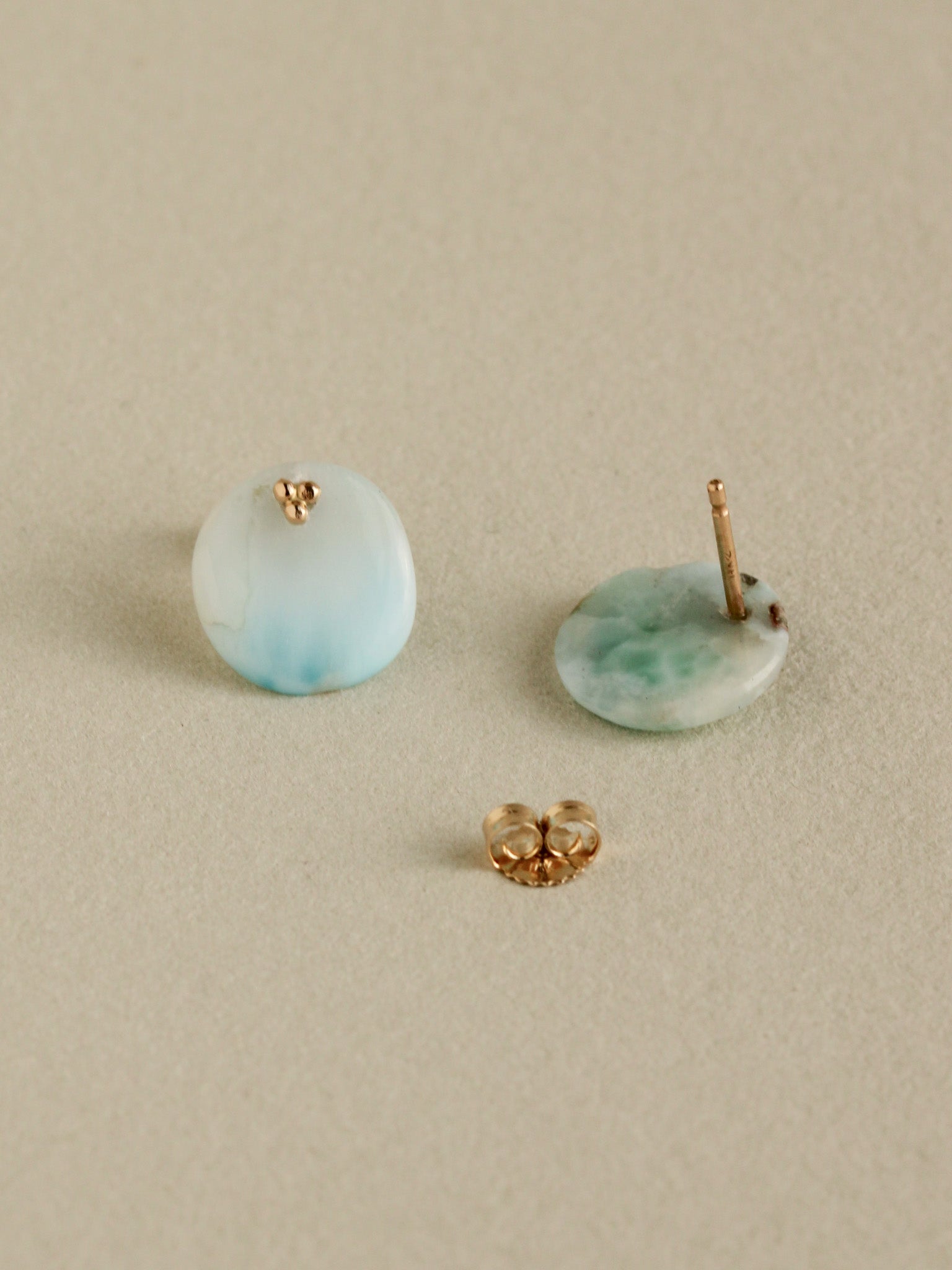 Larimar Trio Stud