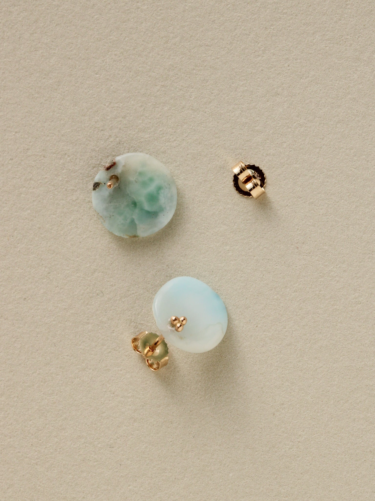 Larimar Trio Stud