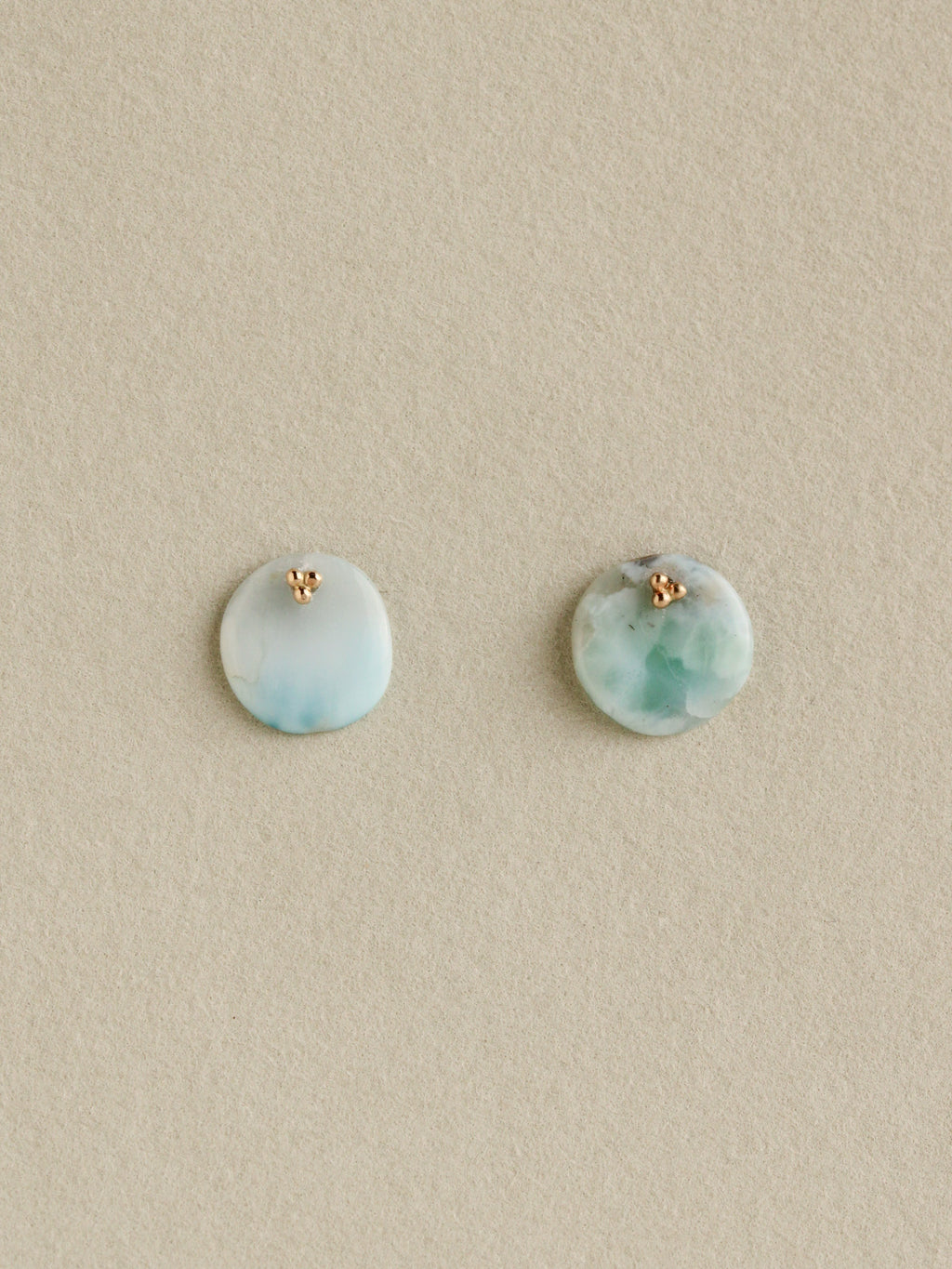 Larimar Trio Stud