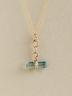 Aquamarine Toggle Charm