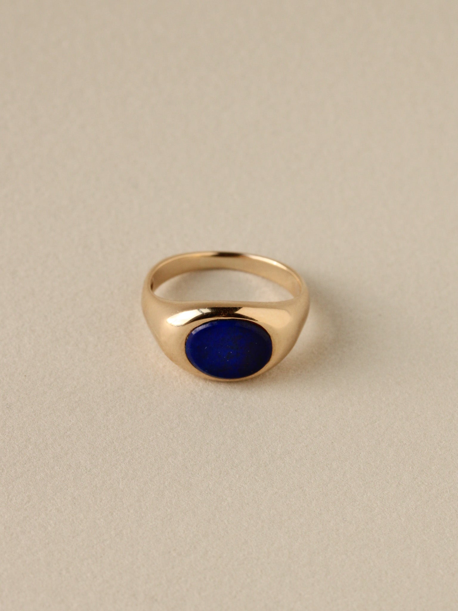Lapis Dome Ring