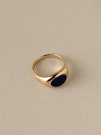 Lapis Dome Ring