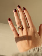 The Relic Ring | Cushion in 18k Yellow