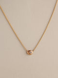 Diamond Pebble Necklace