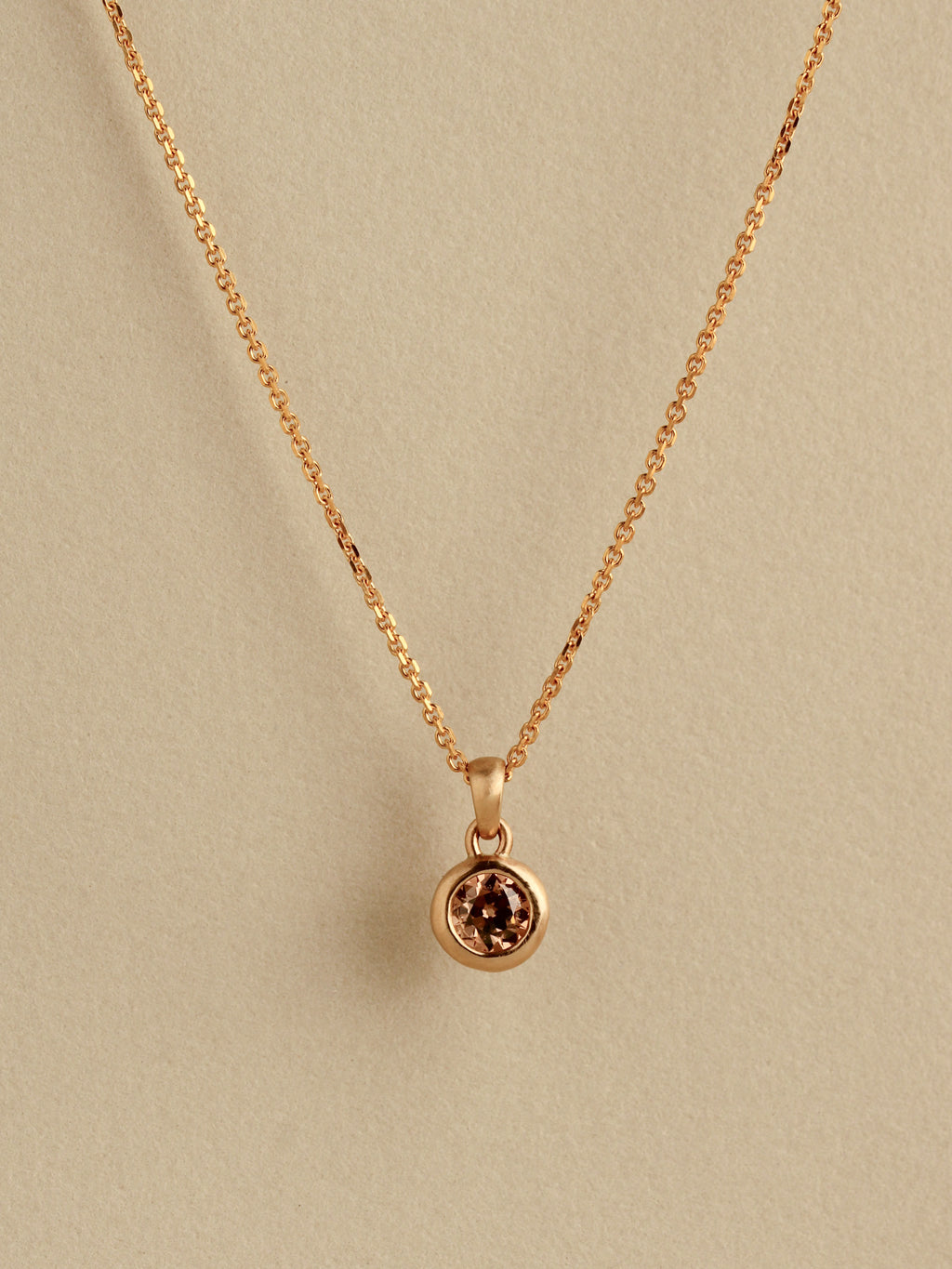 Cognac Diamond Pillow Charm