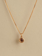 Cognac Diamond Pillow Charm