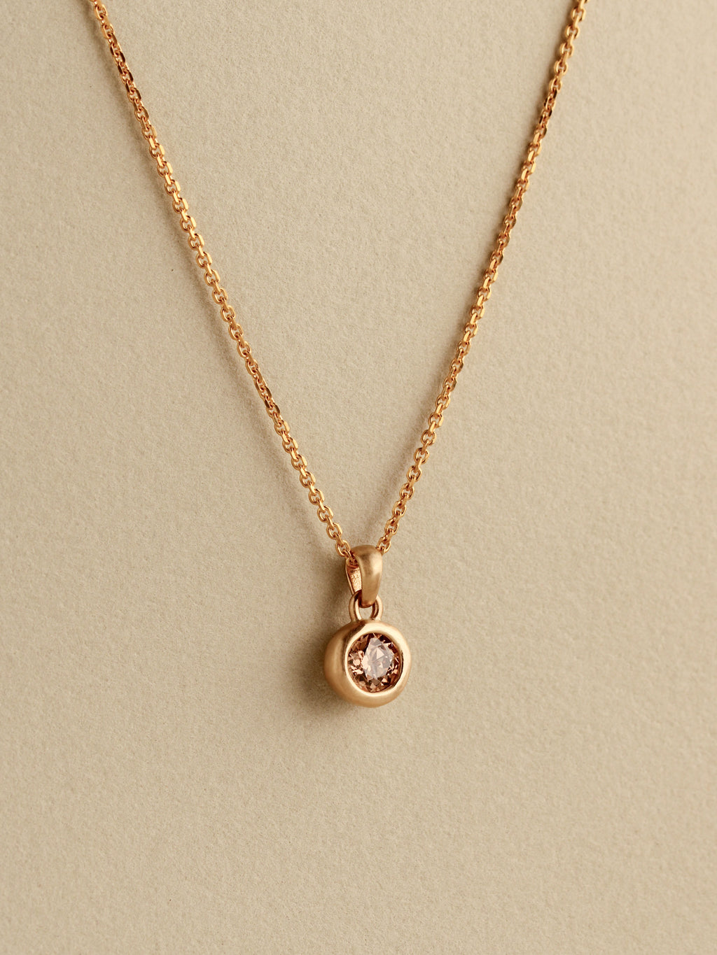 Cognac Diamond Pillow Charm