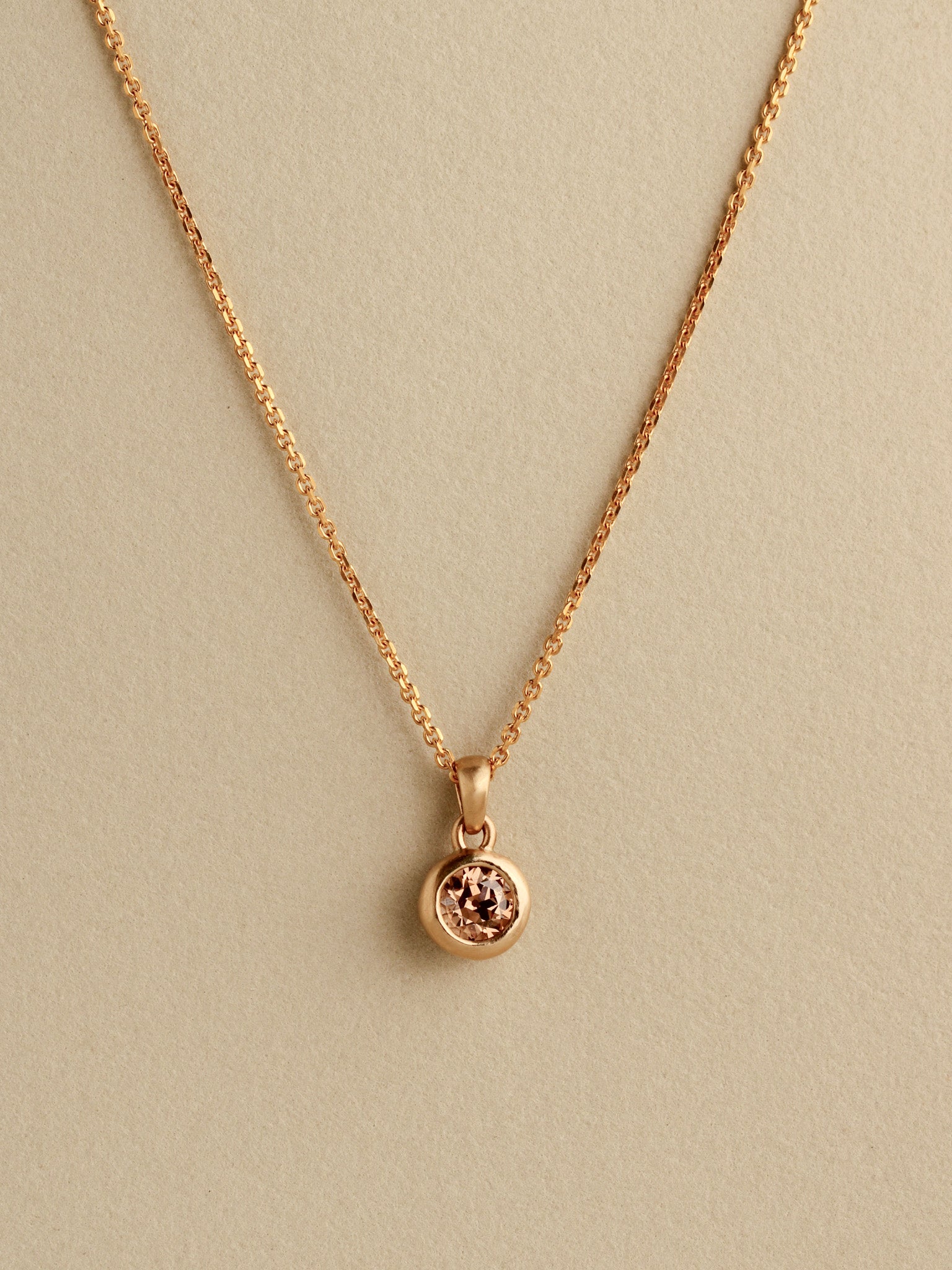 Cognac Diamond Pillow Charm