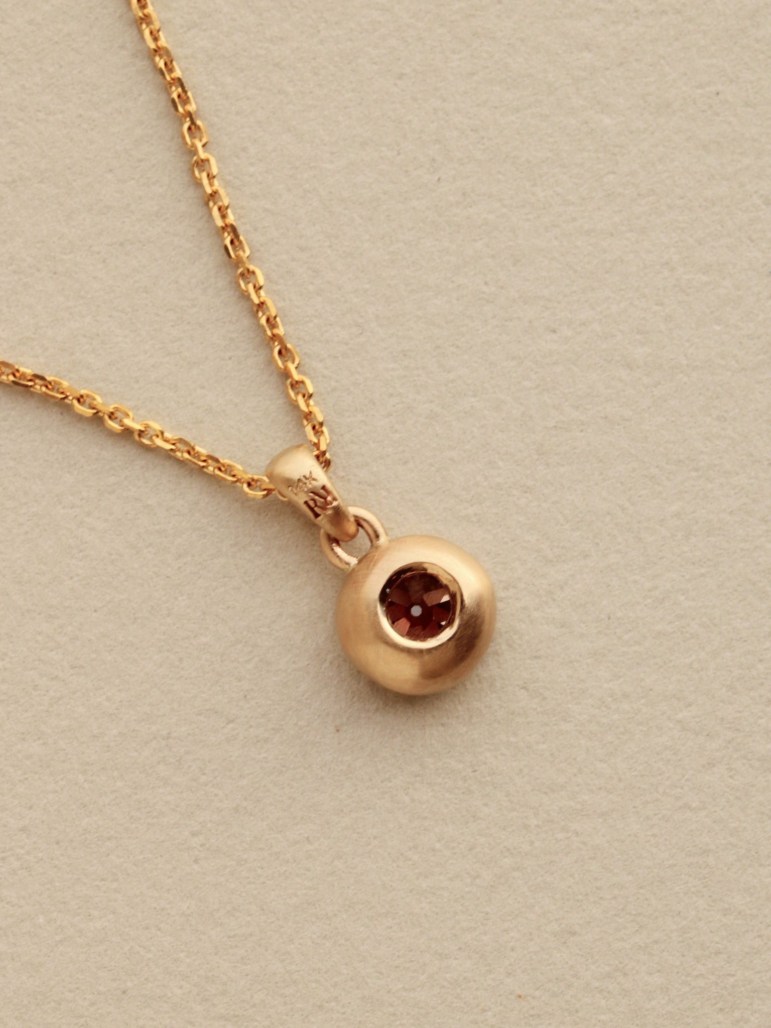 Cognac Diamond Pillow Charm