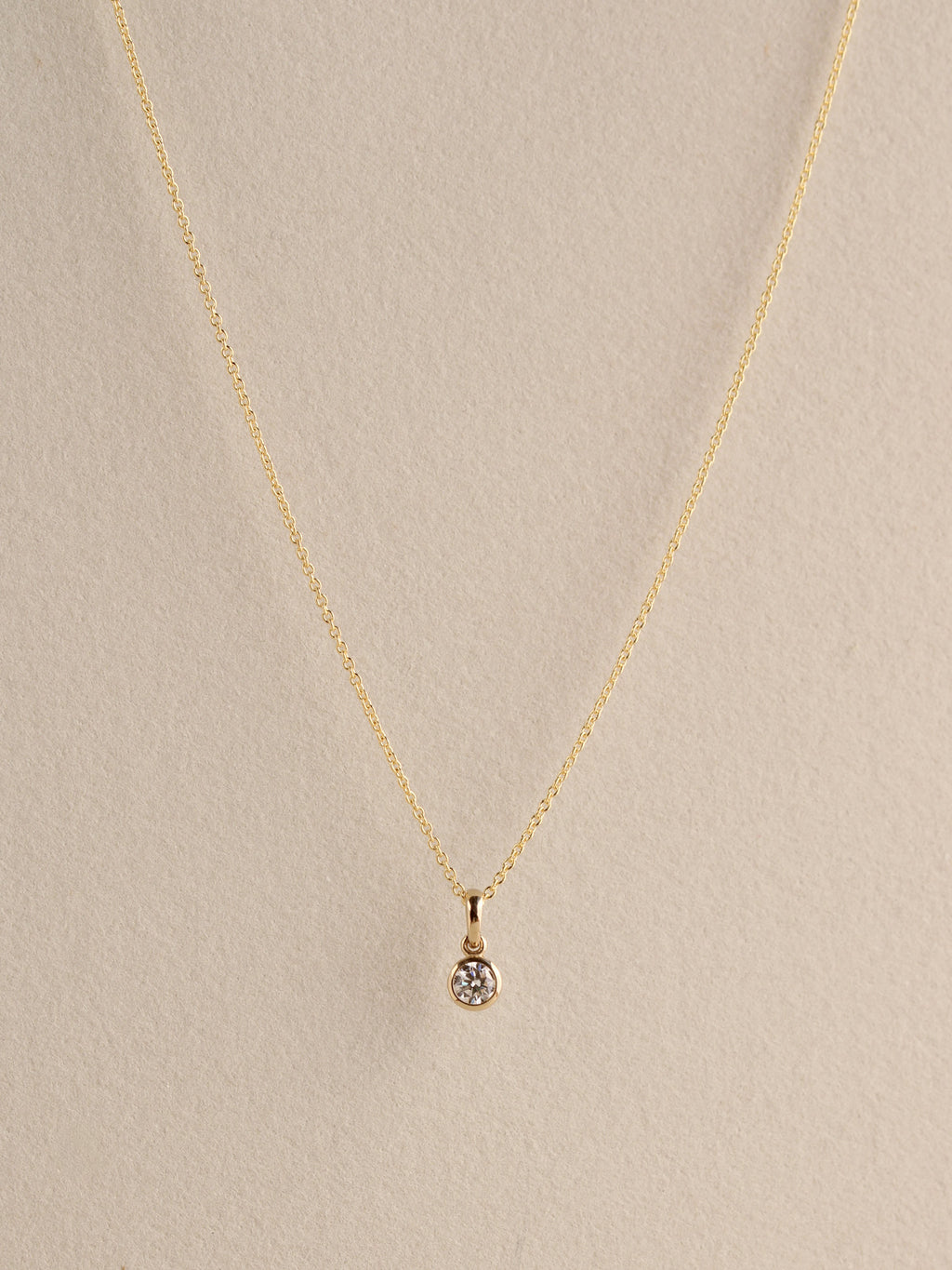 Simple Diamond Necklace