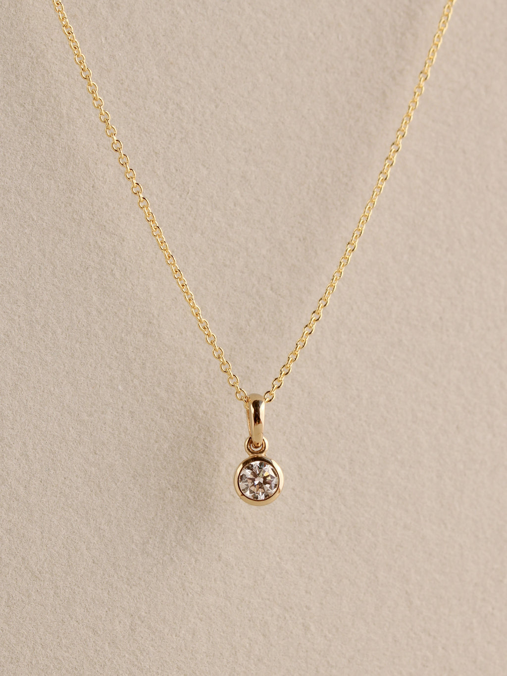 Simple Diamond Necklace