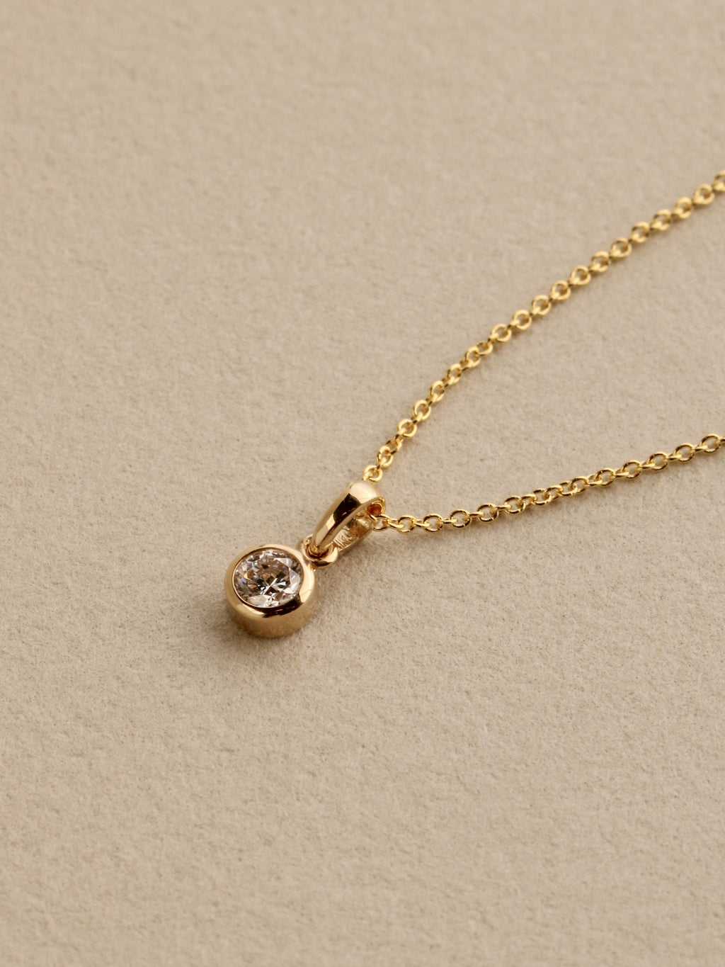 Simple Diamond Necklace