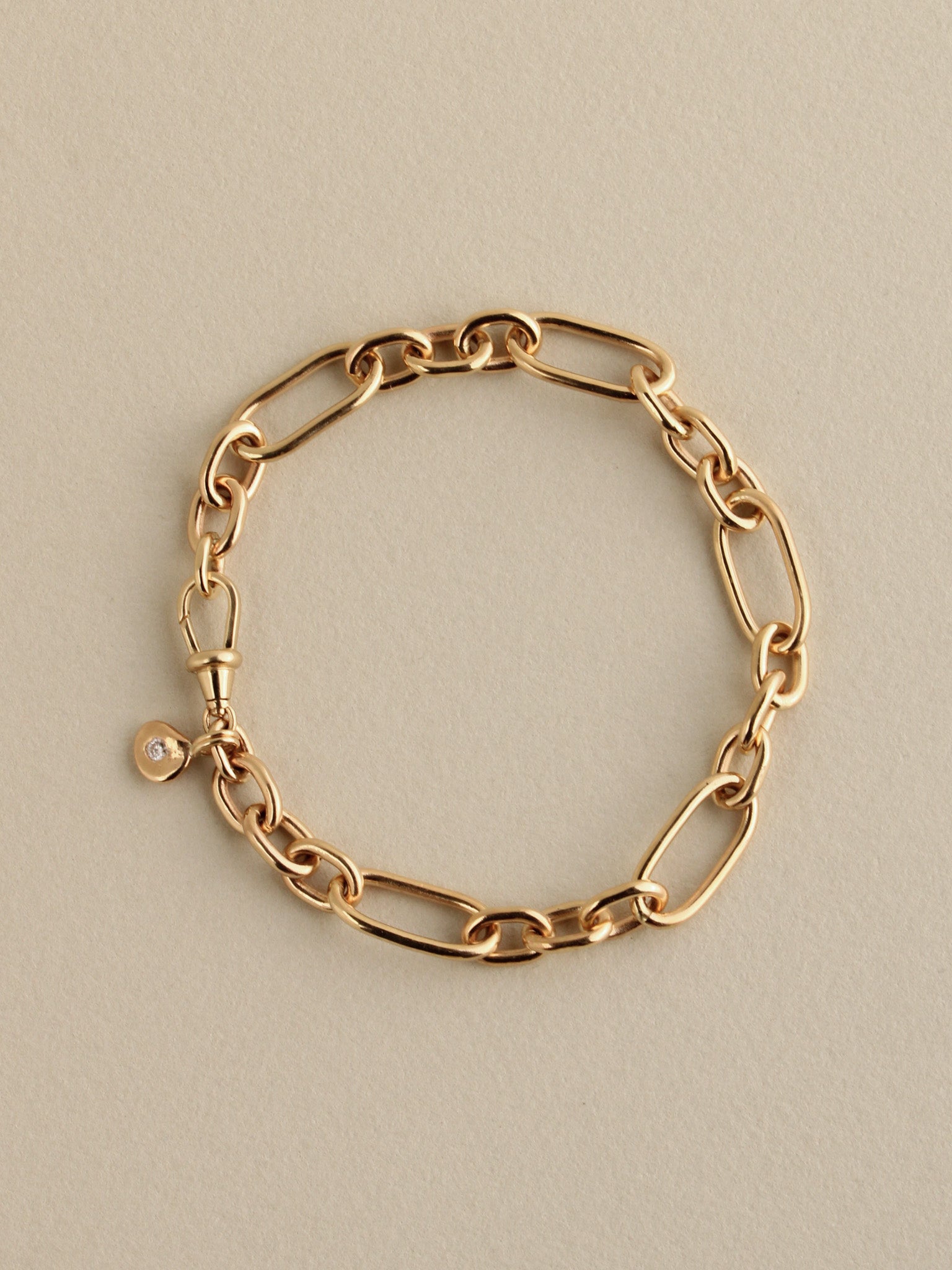 Trombone Chain Bracelet