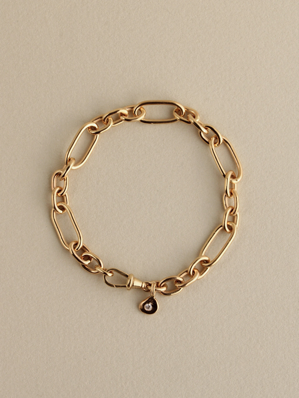 Trombone Chain Bracelet