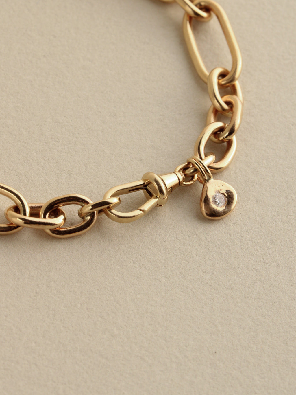 Trombone Chain Bracelet