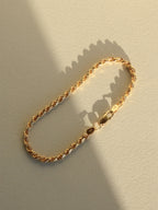 Bold Rope Chain Bracelet, 3mm