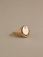 Diamond Signet Ring