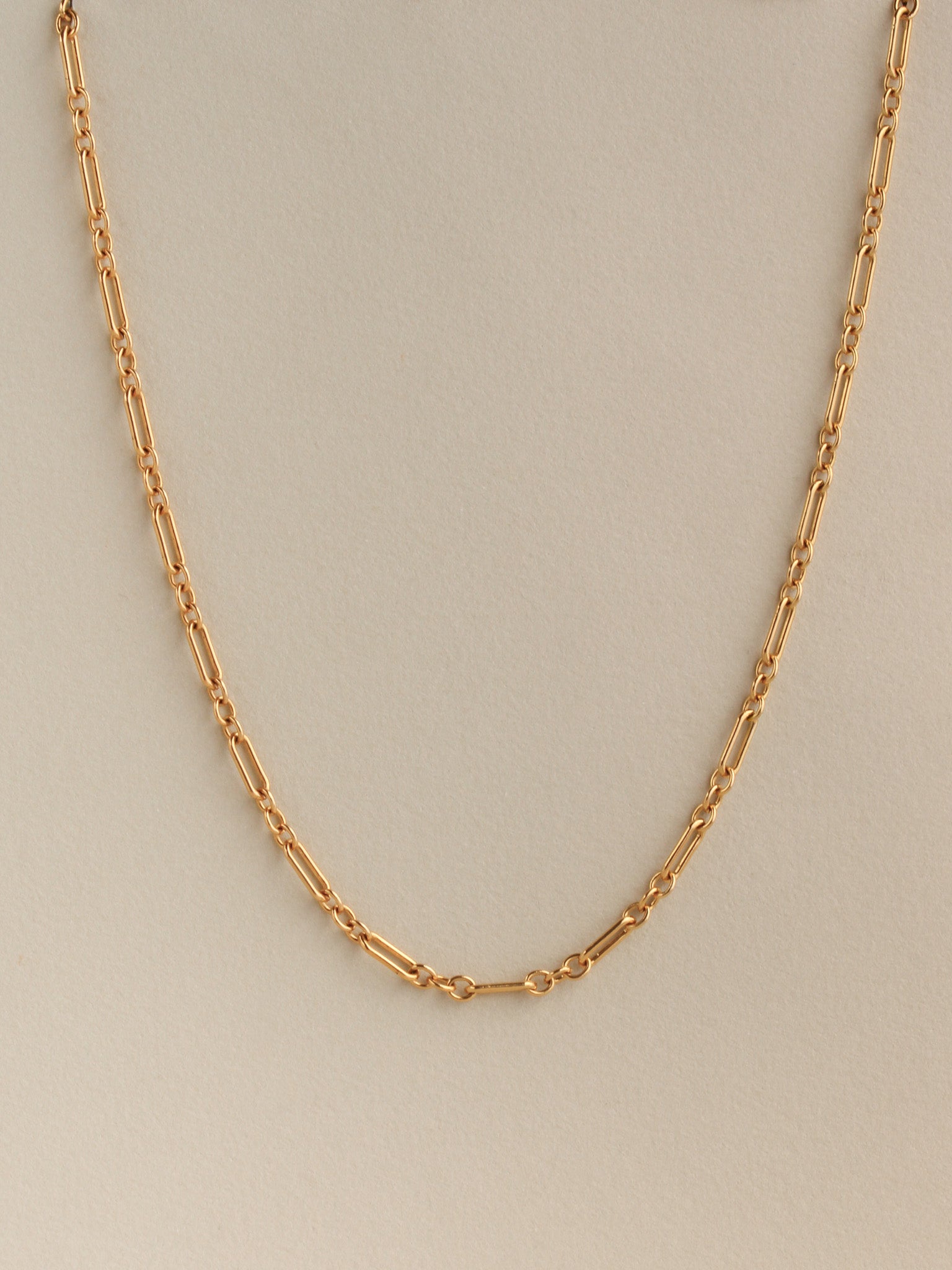 Trombone Necklace, 4mm