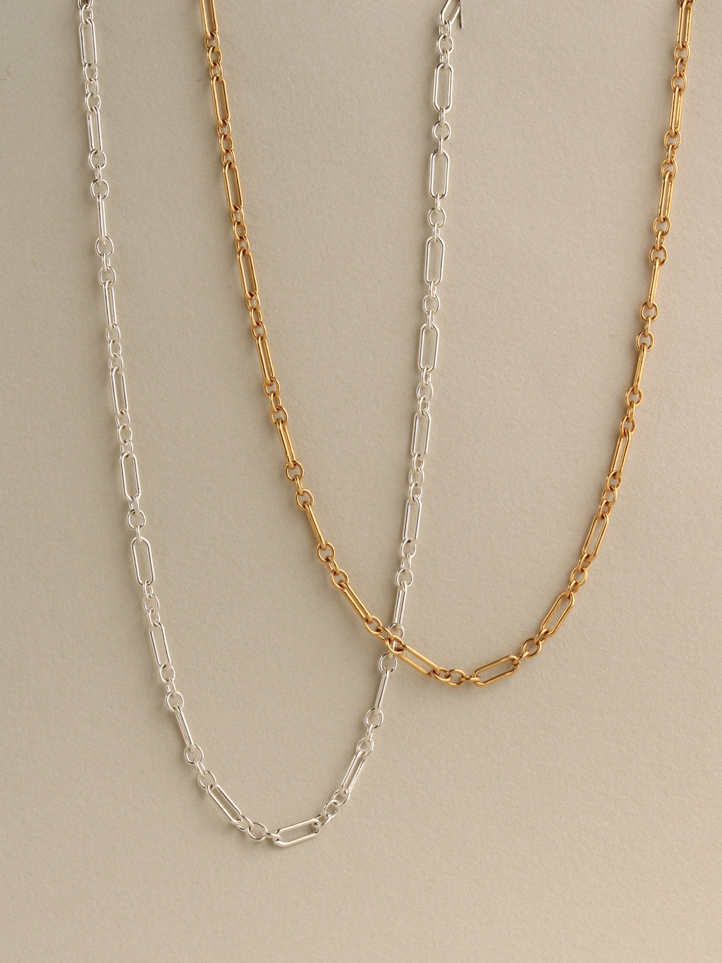 Trombone Necklace, 4mm