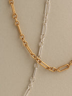 Trombone Necklace, 4mm