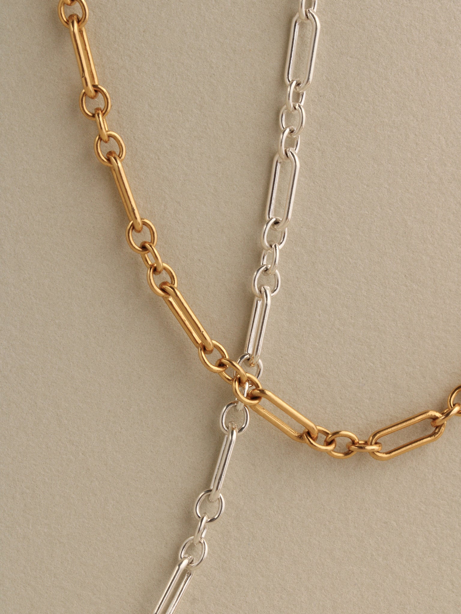 Trombone Necklace, 4mm