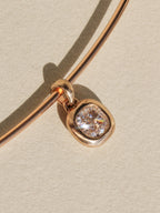 Cushion Cut Diamond Pillow Charm