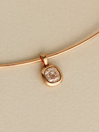Cushion Cut Diamond Pillow Charm