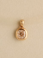 Cushion Cut Diamond Pillow Charm